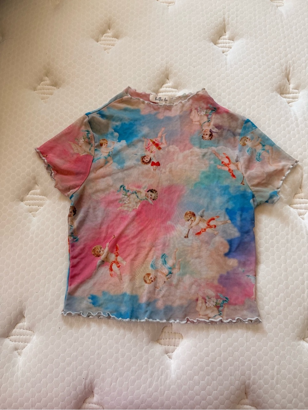 54. Better be mesh angel top size medium